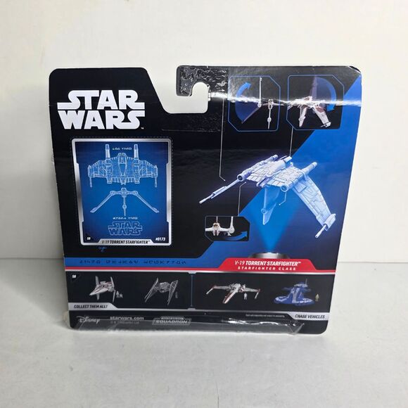 Star Wars Micro Galaxy Squadron V-WING 0063A & V-19 TORRENT STARFIGHTER 0173 SET - Picture 14 of 16